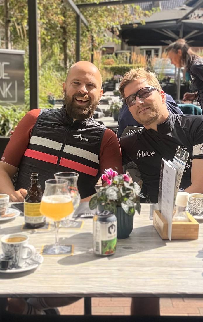 Terrasstop — espresso, speciaalbiertje en de menukaart